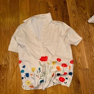 Men’s fun floral shirt